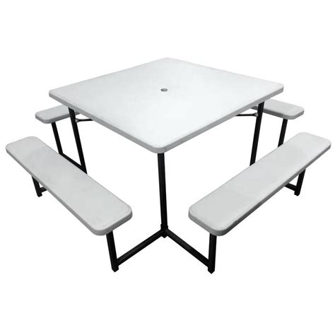 Easy assembly with simple instructions and 316 marine grade fasteners. . Lowes plastic table